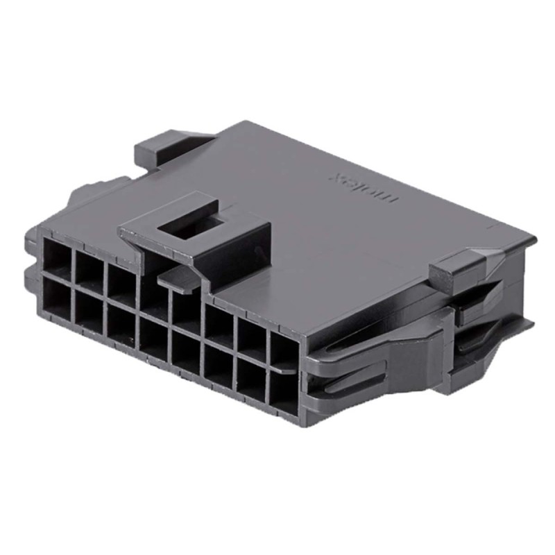 10 pcs - Molex, 201444 Female PCB Connector Housing, 2.5mm Pitch, 2 Row