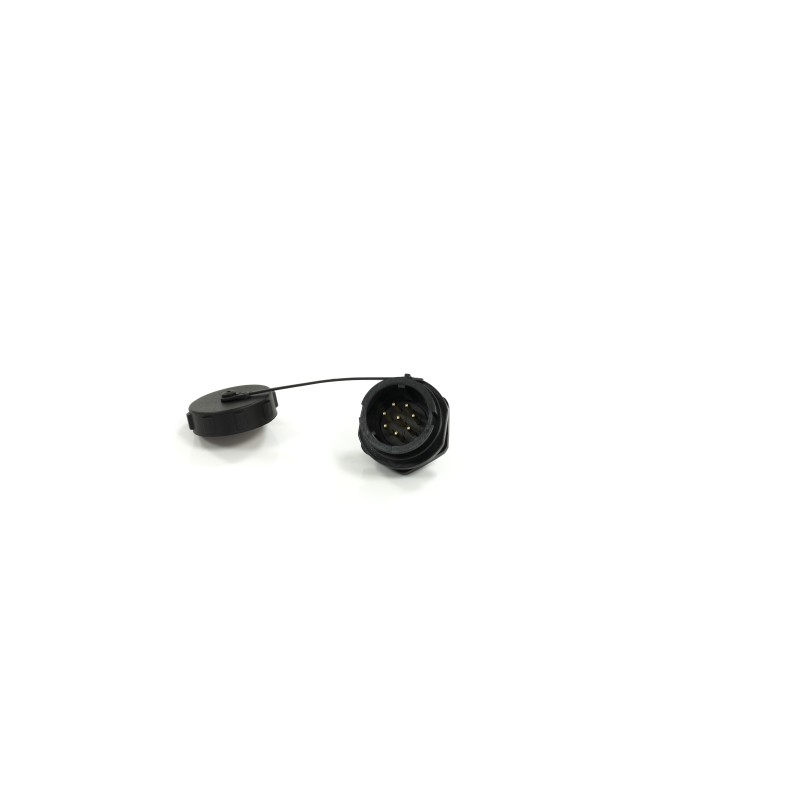1 pcs - RS PRO Circular Connector, 8 Contacts, Panel Mount, 21 mm Connector, Plug, Male, IP67