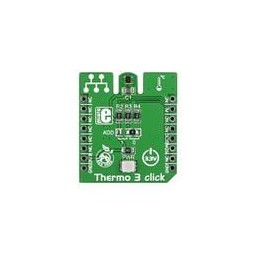 1 pcs : MIKROE-1885 - Temperature Sensor Development Tools THERMO 3 click