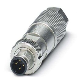 1 pcs - Phoenix Contact Circular Connector, 4 Contacts, M12 Connector, Plug