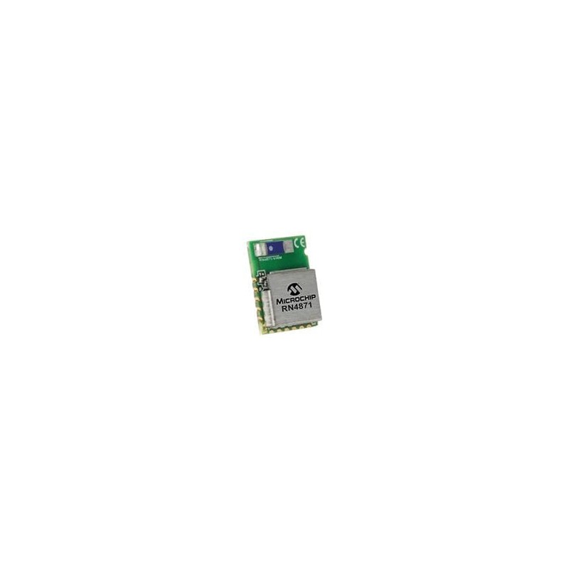1 pcs : RN4871-I/RM140 - Bluetooth Modules - 802.15.1 Bluetooth Low Energy Module, Shielded, Antenna, ASCII Interface, 9x11.5mm
