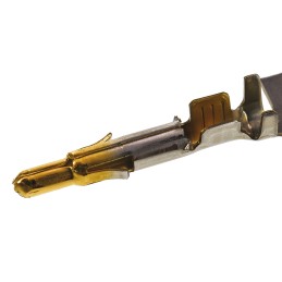 5000 pcs - TE Connectivity Universal MATE-N-LOK Series Male Crimp Terminal, 20AWG Min, 14AWG Max