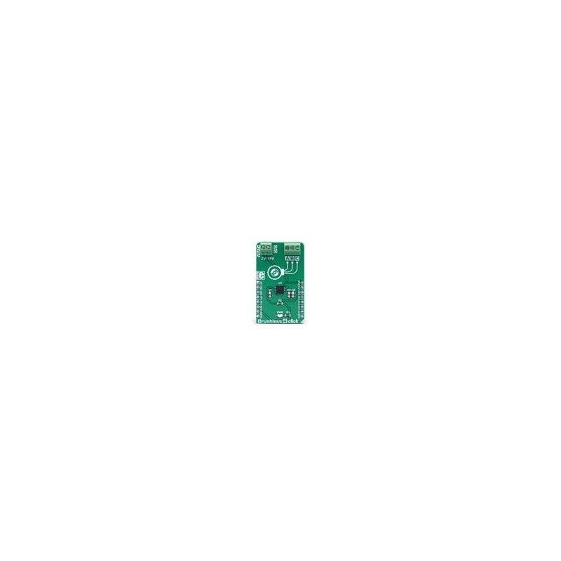 1 pcs : MIKROE-3019 - Power Management IC Development Tools Brushless 4 click