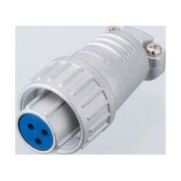 1 pcs - Nanahoshi Kagaku Circular Connector, 7 Contacts, Cable Mount, Plug, Female, NJC Series