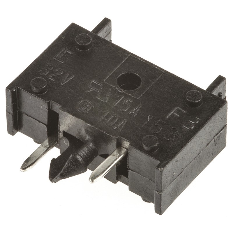 5 pcs - Littelfuse 15A PCB Mount Fuse Holder, 32V dc