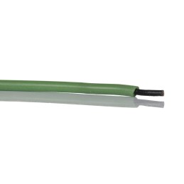 1 Reel of 15 M - RS PRO Silicone Rubber Green Cable Sleeve, 1.2mm Diameter, 15m Length