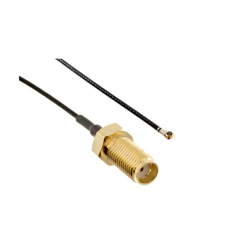 1 pcs - RS PRO MHF4 to Female SMA Coaxial Cable, 152mm, Terminated