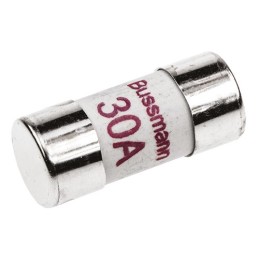 5 pcs - Eaton 30A Cartridge Fuse, 12.7 x 29mm