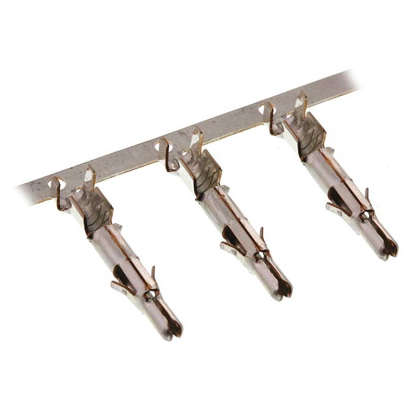 5000 pcs - TE Connectivity Universal MATE-N-LOK Series Male Crimp Terminal, 20AWG Min, 14AWG Max