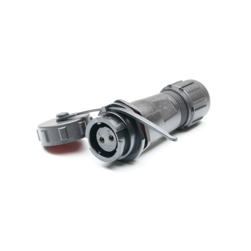 1 pcs - RS PRO Circular Connector, 2 Contacts, Cable Mount, Socket, Female, IP67