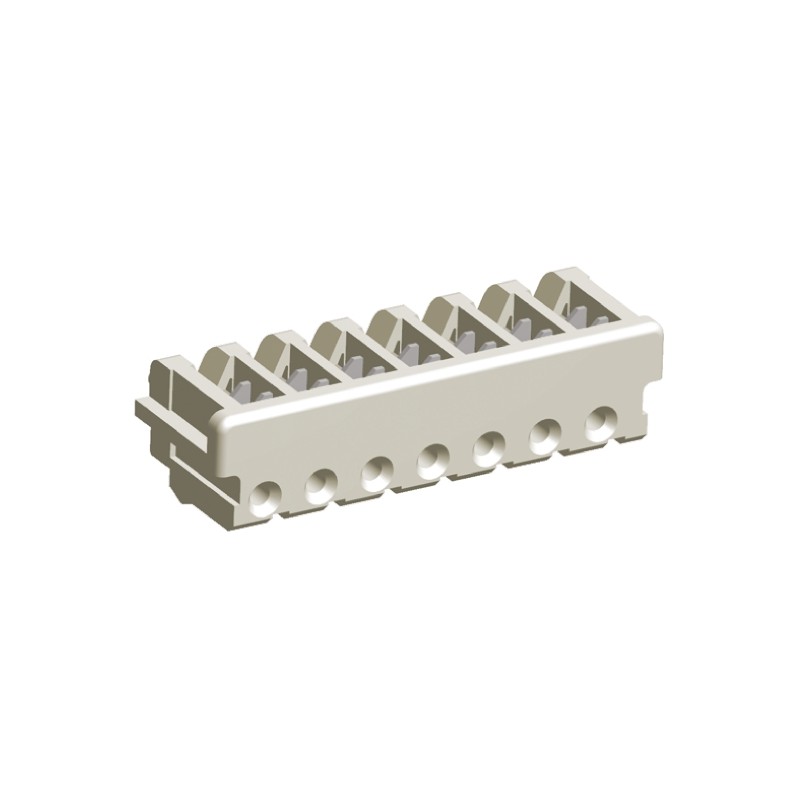 50 pcs - TE Connectivity, AMP CT Female Connector Housing, 2mm Pitch, 7 Way, 1 Row