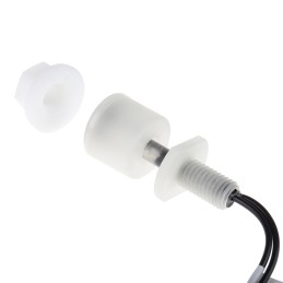 1 pcs - RS PRO Vertical Polypropylene Float Switch, Float, 1m Cable, NO/NC, 240V ac Max, 120V dc Max