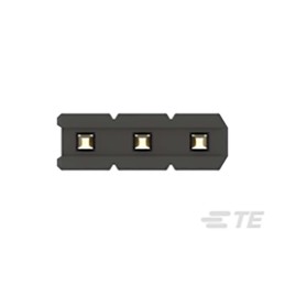10 pcs - TE Connectivity AMPMODU Series Straight Through Hole Pin Header, 3 Contact(s), 2.0mm Pitch, 1 Row(s), Unshrouded