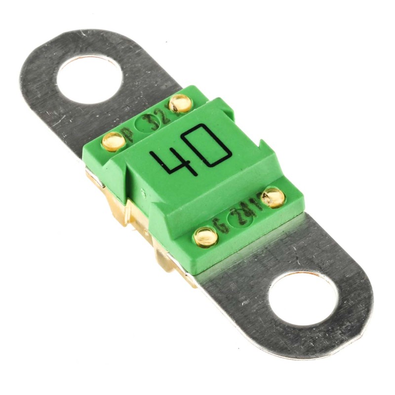 5 pcs - Littelfuse 40A Green BF1 Car Fuse, 32V dc