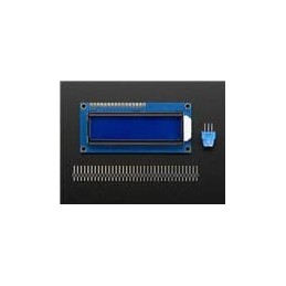 1 pcs : 181 - Display Development Tools Standard LCD 16x2 white on blue