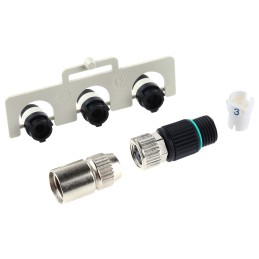 1 pcs - Murrelektronik Circular Connector, 3 Contacts, Cable Mount, M8 Connector, Socket, Female, IP65, IP67, 7000 Series
