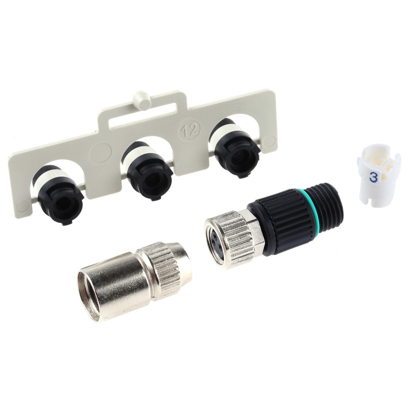 1 pcs - Murrelektronik Circular Connector, 3 Contacts, Cable Mount, M8 Connector, Socket, Female, IP65, IP67, 7000 Series