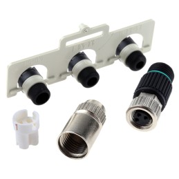 1 pcs - Murrelektronik Circular Connector, 3 Contacts, Cable Mount, M8 Connector, Socket, Female, IP65, IP67, 7000 Series