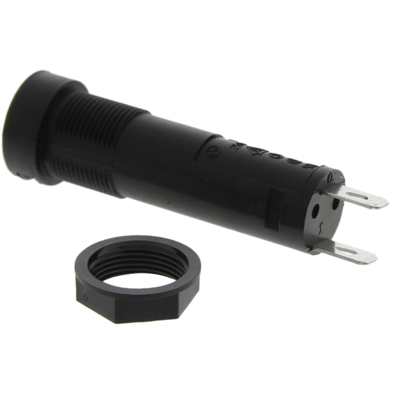 5 pcs - Littelfuse 16A Panel Mount Fuse Holder for 6.3 x 32, 5 x 20mm Fuse, 250V ac