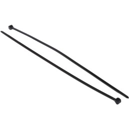 1 Bag of 100 - HellermannTyton Cable Tie, 245mm x 4.6 mm, Black Polyamide 6.6 (PA66), Pk-100