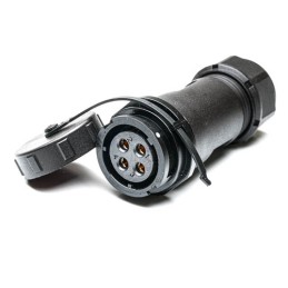 1 pcs - RS PRO Circular Connector, 4 Contacts, Cable Mount, Socket, Female, IP67