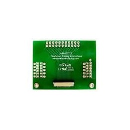 1 pcs : NHD-FFC22 - Display Development Tools 22 pin FFC-thru hole adptr