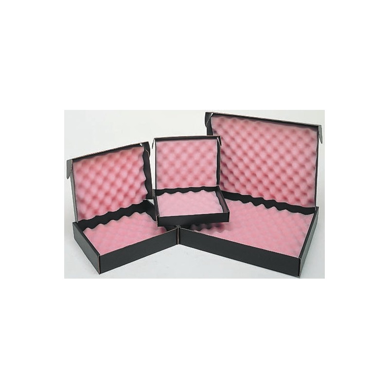 1 Bag of 10 - Conductive ESD Box 318mm (L) 267mm (W) 64mm (H)