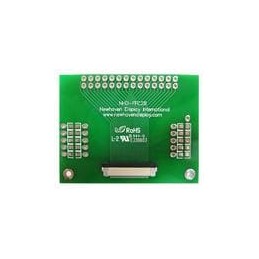 1 pcs : NHD-FFC28 - Display Development Tools 28 pin FFC-thru hole adptr