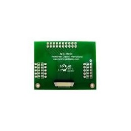 1 pcs : NHD-FFC20 - Display Development Tools 20 pin FFC-thru hole adptr