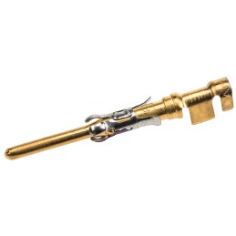 10 pcs - TE Connectivity Male Crimp Circular Connector Contact, Contact Size 16, Wire Size 18 - 14 AWG