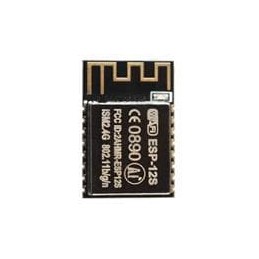 1 pcs : ESP-12S - WiFi Modules - 802.11 ESP8266 WiFi 802.11b/g/n 160Mbits SPI Flash UART int Ant