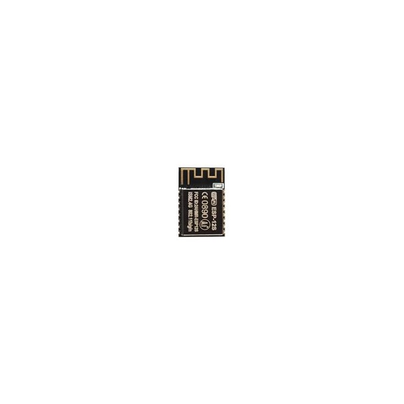 1 pcs : ESP-12S - WiFi Modules - 802.11 ESP8266 WiFi 802.11b/g/n 160Mbits SPI Flash UART int Ant