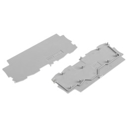 10 pcs - Wago TOPJOB S, 2002 Series End and Intermediate Plate for Use with 2002 Series Terminal Blocks