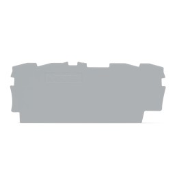 10 pcs - Wago TOPJOB S, 2002 Series End and Intermediate Plate for Use with 2002 Series Terminal Blocks