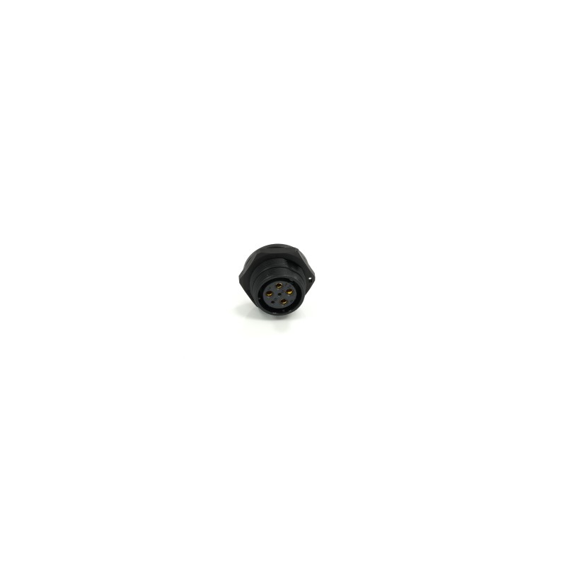1 pcs - RS PRO Circular Connector, 6 Contacts, Panel Mount, 21 mm Connector, Socket, Female, IP68
