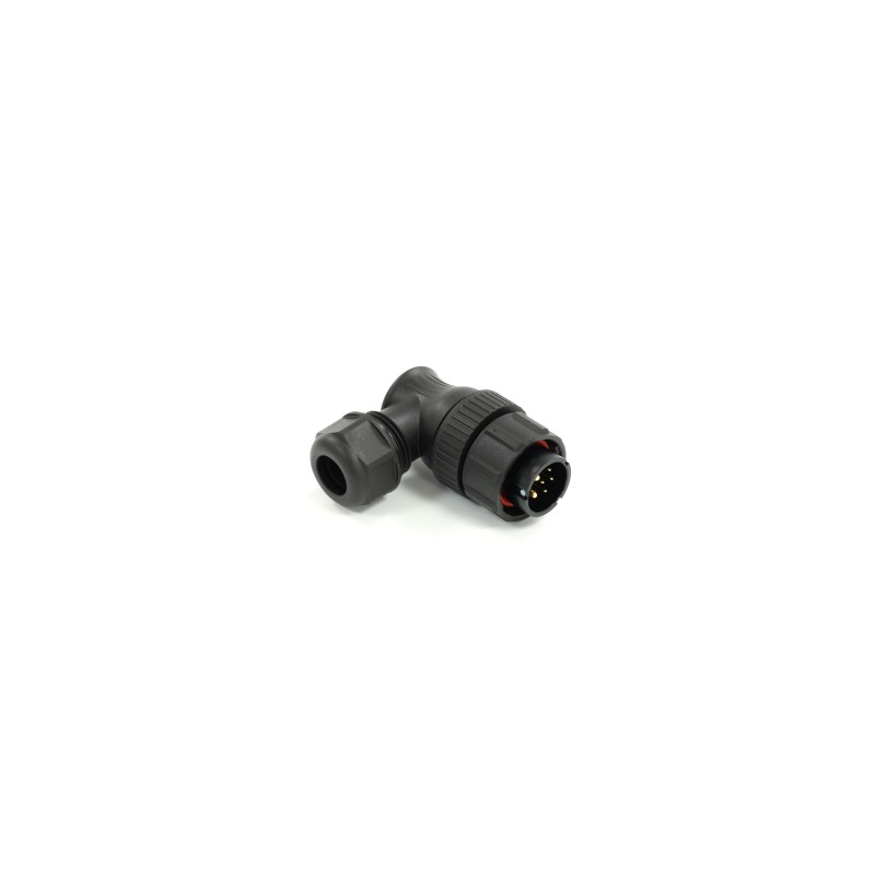 1 pcs - RS PRO Circular Connector, 6 Contacts, Cable Mount, 21 mm Connector, Plug, Male, IP67