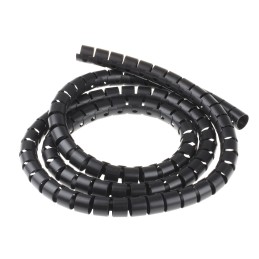 1 Box of 2 M - HellermannTyton Spiral Wrap, I.D 25mm, 27mm Polypropylene Helawrap Series