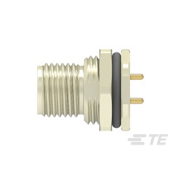 1 pcs - TE Connectivity Circular Connector, 2 Contacts, Rear Mount, M12 Connector, Plug, Male, IP67