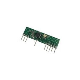 1 pcs : AM-RX12E-433P - Sub-GHz Modules Receiver Super Het, AM 433MHz, 9 pin SIL 3-5V