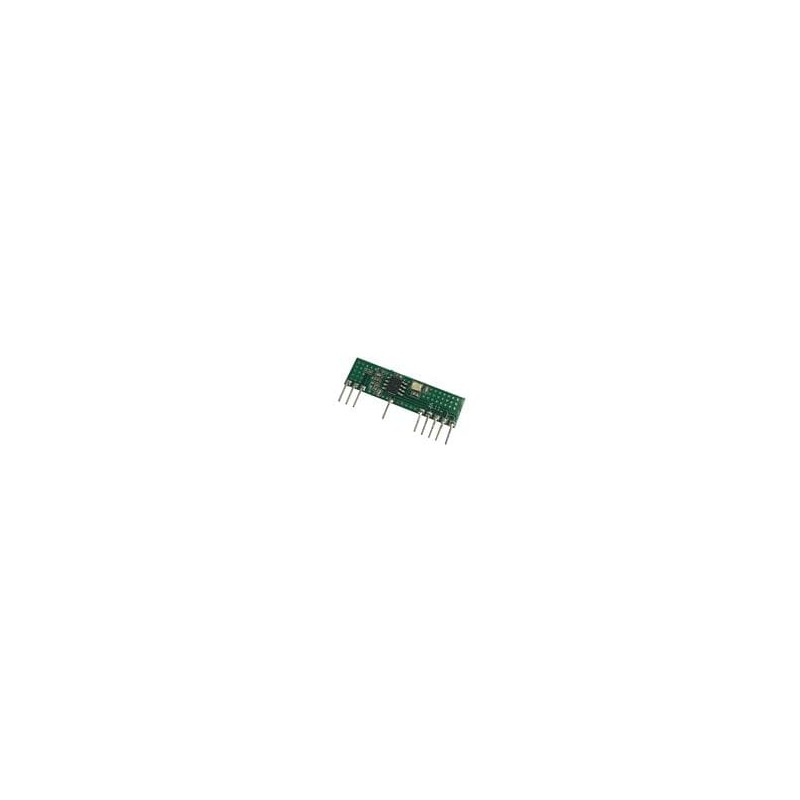 1 pcs : AM-RX12E-433P - Sub-GHz Modules Receiver Super Het, AM 433MHz, 9 pin SIL 3-5V