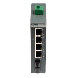 1 pcs - Phoenix Contact FL SWITCH SFNB 4TX/FX SM20 Series DIN Rail Mount Ethernet Switch, 4 RJ45 Ports, 100Mbit/s Transmission,