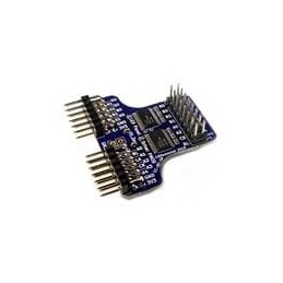 1 pcs : PMOD-DUAL-LED-PANEL-HUB75E - LED Lighting Development Tools A Pmod that takes two iCEBreaker Pmod ports and interfaces w