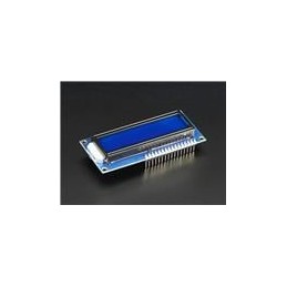 1 pcs : 1447 - Display Development Tools Assembled Standard LCD 16x2 + extras - White on Blue