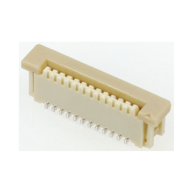 10 pcs - Molex, Easy-On, 52610 1mm Pitch 8 Way Straight Female FPC Connector, ZIF Vertical Contact