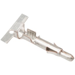 5000 pcs - TE Connectivity Universal MATE-N-LOK Series Male Crimp Terminal, 20AWG Min, 14AWG Max