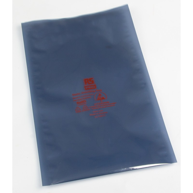 1 Bag of 100 - RS PRO Static Shielding Bag 457mm(W)x 610mm(L)