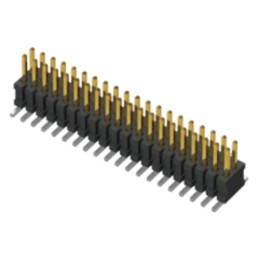 550 pcs - Samtec FTSH Series Straight Pin Header, 8 Contact(s), 1.27mm Pitch, 2 Row(s), Unshrouded