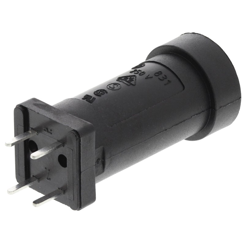 5 pcs - Littelfuse 6.3A PCB Mount Fuse Holder for 5 x 20mm Fuse, 250V ac