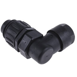1 pcs - Amphenol Industrial Circular Connector, 4 Contacts, Cable Mount, Plug, Male, IP65, IP67, Ecomate Series
