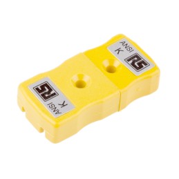 1 pcs - RS PRO Quickwire Thermocouple Connector for Use with Type K Thermocouple, Miniature Size, ANSI Standard
